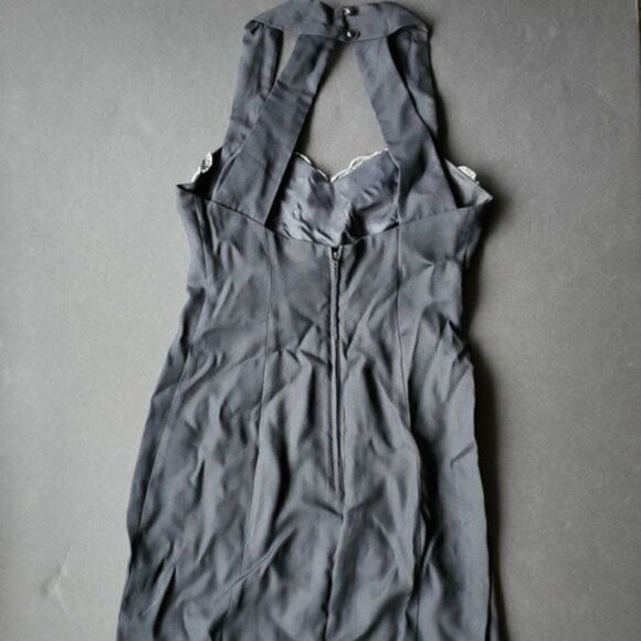 Vintage Jump Formal Black Dress - Picture 6 of 8